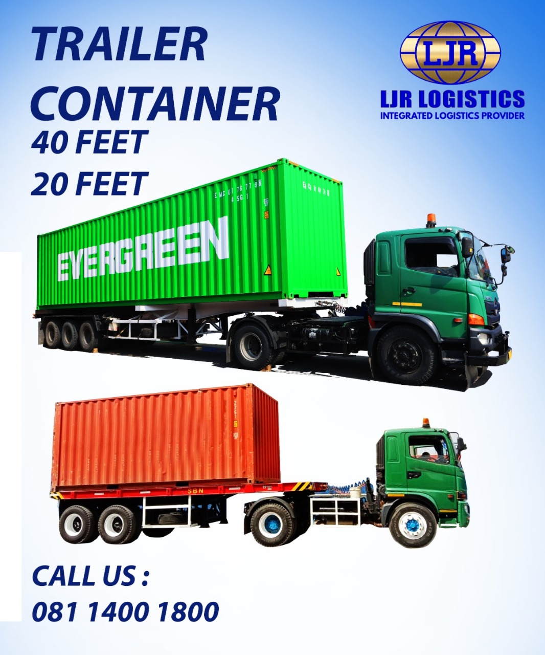 Trucking Trailer 20”