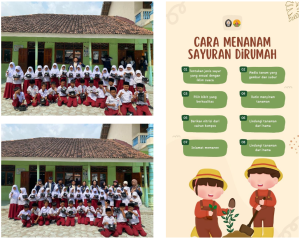 Edukasi Menanam Sayur Sejak Dini