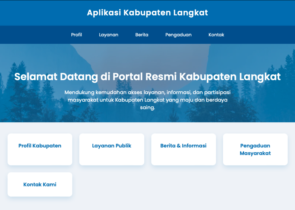 Aplikasi Kabupaten