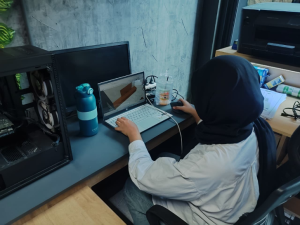 Mahasiswa Desain Interior ISI Surakarta