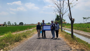 BRI Peduli dukung perbaikan infrastruktur jalan (Sumber: BRI)
